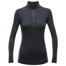 T-shirt a manches longues Devold Duo Active Zip Neck Women 951 BLACK