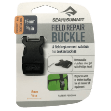 Boucle Sea to Summit Buckle 15 mm side release 1 pin Black