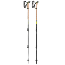 Trou Leki Sherpa dark anthracite-copper-neonyellow