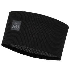 Bandeau Buff Crossknit Headband SOLID BLACK