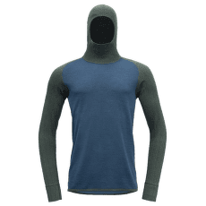 T-shirt a manches longues Devold Kvitegga Merino 230 Hoodie Men 427C WOODS/BLUE