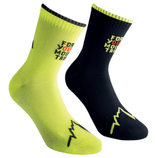 Chaussettes La Sportiva FOR YOUR MOUNTAIN SOCKS Black/Neon