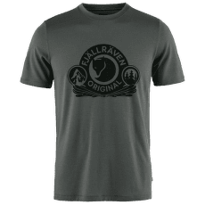T-shirt a manches courtes Fjällräven Abisko Wool Classic SS Men Basalt