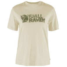 T-shirt a manches courtes Fjällräven Lush Logo T-Shirt Women Chalk White