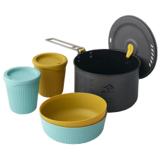 Ustensiles Sea to Summit Frontier UL One Pot Cook Set - 2.2l pot/2 m bowls/ cups