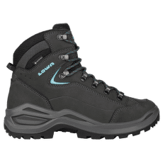 Chaussures Lowa Renegade Evo GTX Mid Wide Women asphalt/turquoise