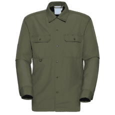 Chemises a manches longues Mammut Highland Longsleeve Shirt Men 40284 dark marsh