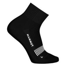 Chaussettes Mammut Hiking Full Cushion Quarter Socks black-white 0047