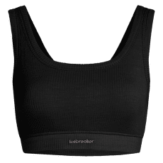 Brassiere Icebreaker Merino Blend Rib Lotus Bra Women BLACK