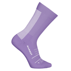 Chaussettes Mammut Mountain Running Targeted Cushion Crew Socks 18707 Lavandin-White