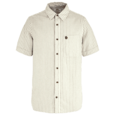 Chemises a manches courtes Fjällräven Övik Travel Shirt SS Men Chalk White-Sand Stone