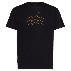T-shirt a manches courtes Icebreaker Merino Blend 125 Cool-Lite Sphere SS Tee Across the Peaks Men BLACK
