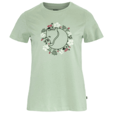 T-shirt a manches courtes Fjällräven FJÄLLBLOMSTER FOX T-SHIRT WOMEN Soft Jade