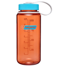 Bouteille Nalgene Wide-Mouth 500 mL Sustain Flame w/Blue Atoll