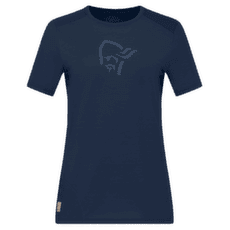 T-shirt a manches courtes Norrona femund equaliser merino T-Shirt Women Indigo Night