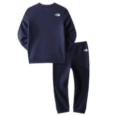 Ensemble The North Face KID COTTON FLEECE SET SUMMIT NAVY