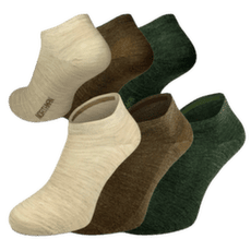 Chaussettes Northman Summer Merino 3-pack 97_Hnědá