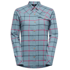 Chemises a manches longues La Sportiva RAMBLER LIGHT FLANNEL SHIRT Women Limestone/Night Sky