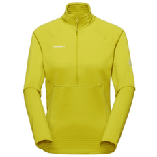 Sweat-shirt Mammut Taiss ML Half Zip Pull Women acacia