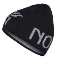 Casquettes Norrona /29 mid merinoUll logo Beanie Caviar Melange