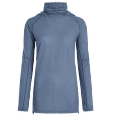 Sweat-shirt Icebreaker Merino 400 RealFleece™ Grid Blackridge Hooded Pullover Women DAWN