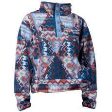 Sweat-shirt Columbia Helvetia™ II Printed Cropped Half Snap Women Rainy Day, Geomix 447