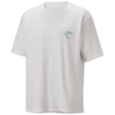 T-shirt a manches courtes Arcteryx Kragg Cotton Logo SS Men White Light