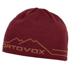 Casquettes Ortovox PEAK BEANIE 36201 Red Malbec