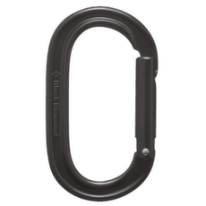 Mousqueton Black Diamond OVAL KEYLOCK CARABINER Black