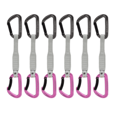 Ensemble Expreska Mammut Workhorse Keylock 17 cm 6-Pack Quickdraws grey-pink