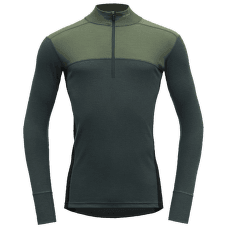 T-shirt a manches longues Devold Lauparen Merino 190 Zip Neck Men 421A FOREST