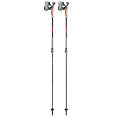 Trou Leki Instructor Lite dark anthracite-silvergray-bright red