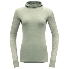 T-shirt a manches longues Devold Kvitegga Merino 230 Hoodie Women 010A RAW WHITE
