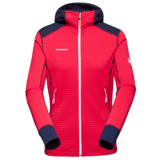 Sweat-shirt Mammut Taiss Light ML Hooded Jacket Women azalea-marine