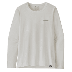 T-shirt a manches longues Patagonia Cap Cool Daily Graphic Shirt Waters Long Sleeve Women Boardshort Logo Light Plume Grey: White