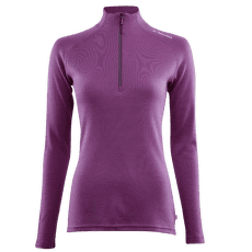 T-shirt a manches longues Aclima WarmWool Mock Neck Shirt Women Sunset Purple