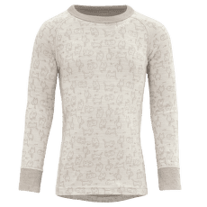 T-shirt a manches longues Devold Duo Active Merino Shirt Kid 010A RAW WHITE