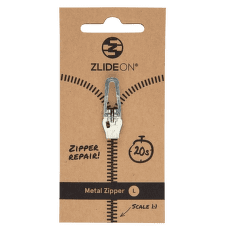 Tirette(s) ZlideON Repair slider for metal zipper Silver