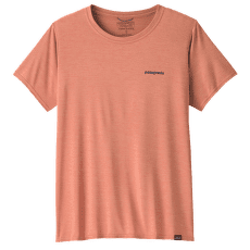 T-shirt a manches courtes Patagonia Cap Cool Daily Graphic Shirt Waters Women Boardshort Logo Tones: Moment Pink X-Dye