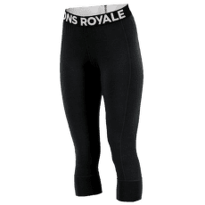 Leggings 3/4 Mons Royale Cascade Merino Flex 200 3/4 Legging Women Black