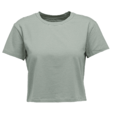 T-shirt a manches courtes Black Diamond BD Stripe SS Tee Women Foam Green-Laurel Green