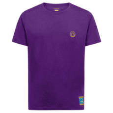 T-shirt a manches courtes La Sportiva Climbing on the Moon T-Shirt Men Viola/Giallo
