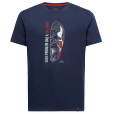 T-shirt a manches courtes La Sportiva SOLUTION T-SHIRT Night Sky/Mountain Red