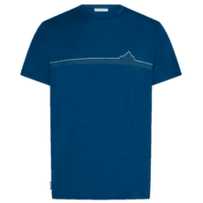 T-shirt a manches courtes Icebreaker Merino 150 Tech Lite SS Tee Range Stripes Men ATLANTIS