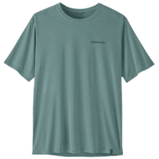 T-shirt a manches courtes Patagonia Cap Cool Daily Shirt  - Boardshort Logo Men Blue Sage - Light Blue Sage X-Dye