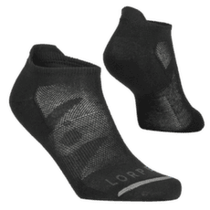 Chaussettes Lorpen T2Ram Running No Show Men 9937 BLACK