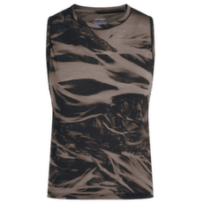 T-shirt a manches courtes Icebreaker Merino Blend 125 Cool-Lite Speed Tank Motion AOP Women PORCINI/BLACK/AOP