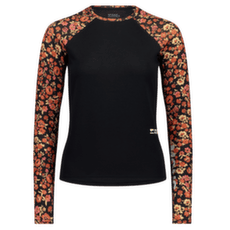 T-shirt a manches longues Mons Royale Bella Merino Long Sleeve Women Ditzy Camo / Black