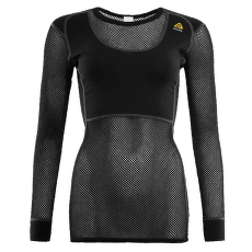T-shirt a manches longues Aclima WoolNet Crew Neckt Women Jet Black