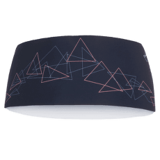 Bandeau Direct Alpine Stripe anthracite/coral